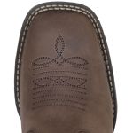 Bota Coturno Texana Masculina Em Couro Nobre Com Zíper