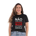 Camiseta Baby Look Open Beer - Frase Não Tomo Juízo 