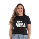 Camiseta Baby Look Truco Cerveja e Churrasco