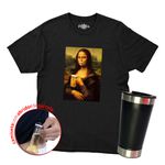 Camiseta + Copo Monalisa