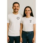 Kit com 2 Camisetas Dia dos Namorados