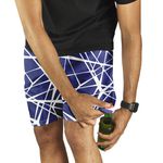 Beermuda Azul Geométrico