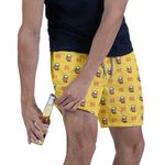 Beermuda Amarelo Copo De Chopp