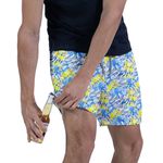 Kit Camiseta + Short Praia Masculina Com Abridor.