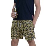 Beermuda Amarelo Emoji Cerveja