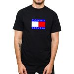 Camiseta Frases Tommy Cerveja Masculina com Abridor 