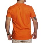 Camiseta Básica 100% Algodão - Laranja