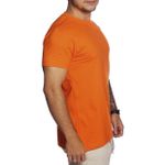 Camiseta Básica 100% Algodão - Laranja