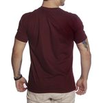 Camiseta Básica 100% Algodão - Vinho