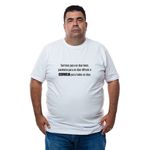 Camiseta Plus Size Sorrisos Para Os Dias Bons
