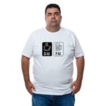 Camiseta Plus Size A.m. P.m