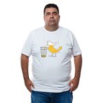 Camiseta Plus Size - Desenho Capitão Piu.