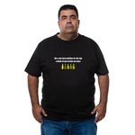 Camiseta Plus Size - Frase Que Meu Único Problema.