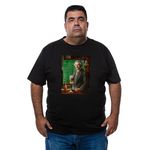 Camiseta Plus Size - Estampa Albert Einstein.