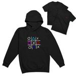 Kit-moletom Estampado + 2 Camisetas Lisas