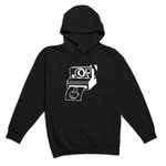 Moletom C.pirata Estampado Com Capuz Masculino - Preto
