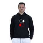 Moletom C.pirata Estampado Com Capuz Masculino - Preto