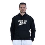 Moletom C.pirata Estampado Com Capuz Masculino - Preto