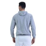 Moletom Com Capuz Masculino - Cinza