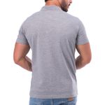 Camisa Masculina Polo Básica - Cinza