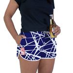 Short Feminino Abstrato