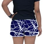 Short Feminino Abstrato
