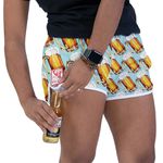 Short Feminino Beer Azul - Chopp