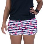 Short Feminino Flamingos