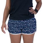 Short Feminino Beer Azul - Ondas