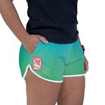 Short Feminino Degradê Verde