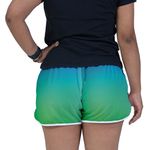 Short Feminino Degradê Verde