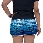 Short Feminino Tubarão