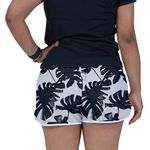 Short Feminino Beer Branco - Floral