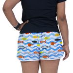 Short Feminino Peixes