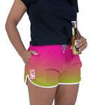 Short Feminino Beer Rosa - Degradê