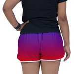 Short Feminino Beer Liso - Degradê - Roxo