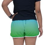 Short Feminino Beer Liso - Degradê - Verde