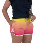 Short Feminino Beer Liso - Degradê - Laranja