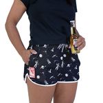 Short Feminino Beer - Astronauta - Preto