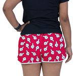 Short Feminino Fu** Rosa