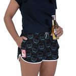 Short Feminino Caveira 3d