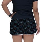 Short Feminino Caveira 3d