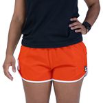 Short Feminino Beer - Liso - Laranja