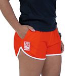 Short Feminino Beer - Liso - Laranja