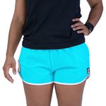 Short Feminino Beer - Liso - Azul Claro