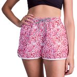 Short Feminino - Rosa - Floral