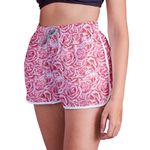 Short Feminino - Rosa - Floral