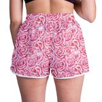 Short Feminino - Rosa - Floral