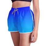 Short Feminino - Azul - Degradê 