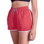 Short Feminino - Vermelho - Melancia